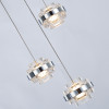Подвесной светильник Delight Collection MD22030002-3A chrome/clear