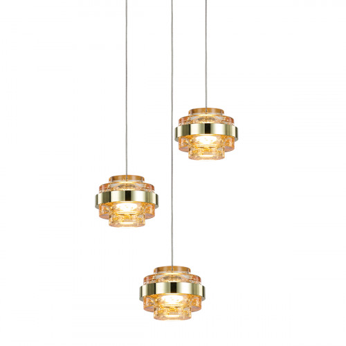 Подвесной светильник Delight Collection MD22030002-3A gold/champagne