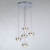 Подвесной светильник Delight Collection MD22030002-5A chrome/clear