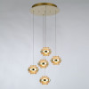 Подвесной светильник Delight Collection MD22030002-5A gold/champagne