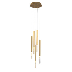 Подвесной светильник Delight Collection Vita 5A brass