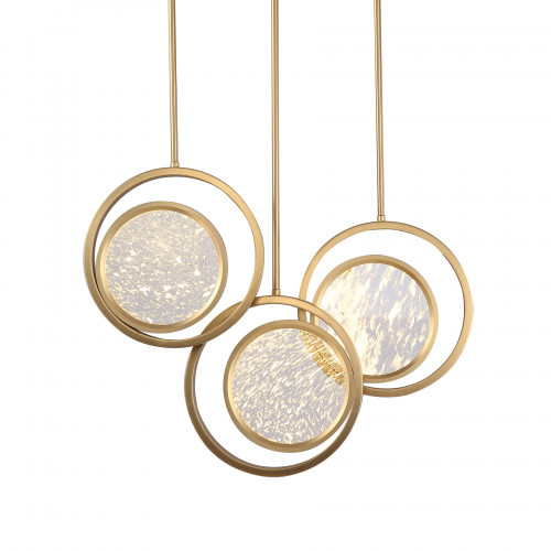 Подвесной светильник Delight Collection Moon Light 3A br.gold