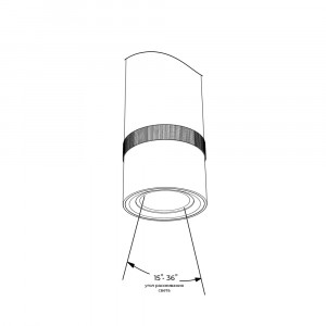 Светильник MG ZOOM Bk 3000K