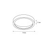 Светильник встраиваемый mod. SP SOLO white + SP ring