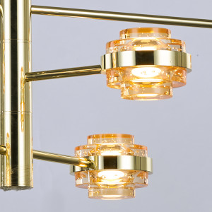 Люстра Delight Collection MX22030002-6A gold/champagne