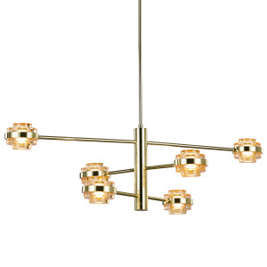 Люстра Delight Collection MX22030002-6A gold/champagne