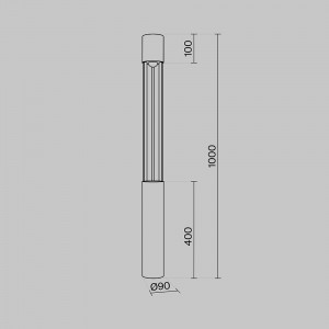 Ландшафтный светильник Mill O427FL-L12GF3K