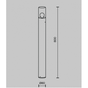 Ландшафтный светильник Amas O432FL-01GF1