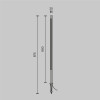 Ландшафтный светильник Pole O440FL-L12GF3K