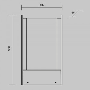 Ландшафтный светильник Reso O445FL-L20GF3K