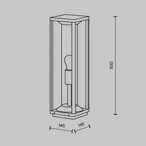 Ландшафтный светильник Cell O452FL-01GF1
