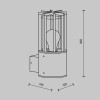 Настенный светильник (бра) Barrel O453WL-01GF
