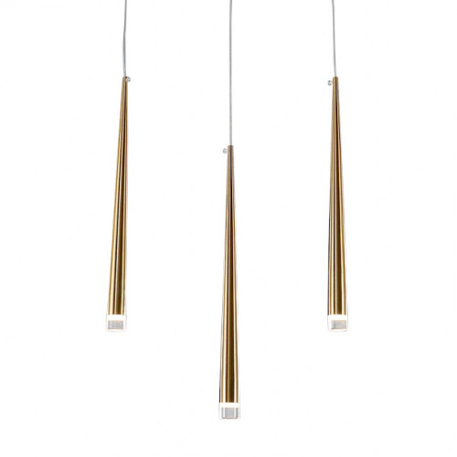 Подвесной светильник Delight Collection Aquitaine 3 gold