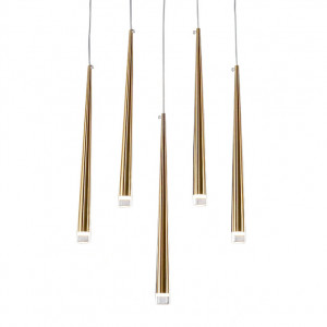 Подвесной светильник Delight Collection Aquitaine 5 gold