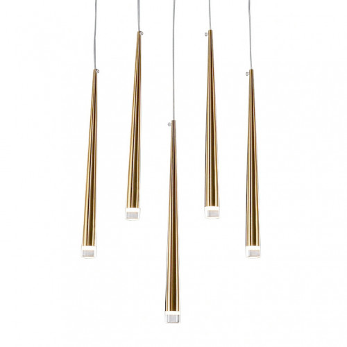 Подвесной светильник Delight Collection Aquitaine 5 gold