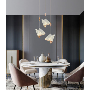 Подвесной светильник Delight Collection  OM8201008-3 rose gold
