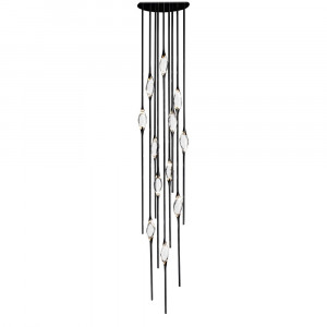 Подвесной светильник Delight Collection Pezzo 12 pearl black