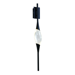 Настенный светильник Delight Collection Pezzo pearl black