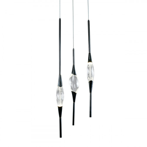 Подвесной светильник Delight Collection Pezzo 3 pearl black