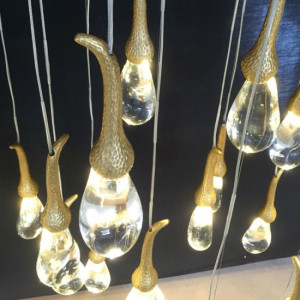 Подвесной светильник Delight Collection OMG07287-1 C1 gold