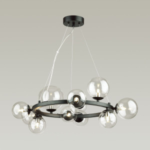 Люстра Delight Collection OMG1075R black/clear