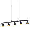 Подвесной светильник Delight Collection P0184-5A Black and Gold