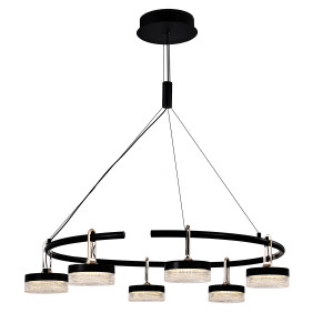 Люстра Delight Collection P0855-6C black