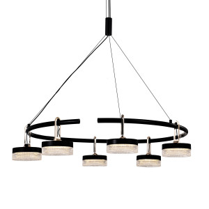 Люстра Delight Collection P0855-6C black