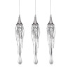 Подвесной светильник Delight Collection Goddess Tears P68009L-3 chrome Подвесной светильник Delight Collection Goddess Tears P68009L-3 chrome