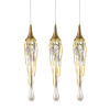 Подвесной светильник Delight Collection Goddess Tears 3 gold Подвесной светильник Delight Collection Goddess Tears 3 gold