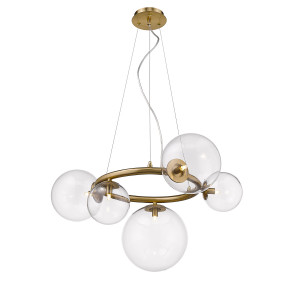 Люстра Delight Collection P68092-5 brass