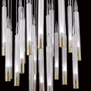 Подвесной светильник Delight Collection P68094-25 brass
