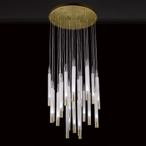 Подвесной светильник Delight Collection P68094-25 brass