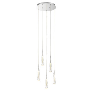 Подвесной светильник Delight Collection Pour 5 silver