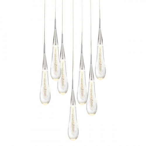 Подвесной светильник Delight Collection Pour 7 silver
