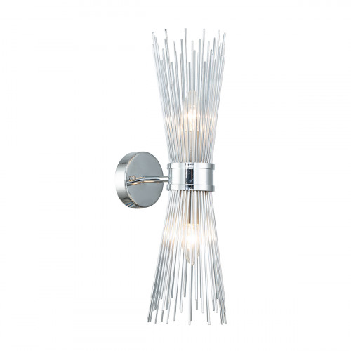 Настенный светильник Delight Collection Romeo 2 chrome