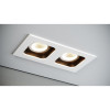 Встраиваемый светильник  SHELL 2 LD WHITE/BLACK