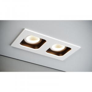 Встраиваемый светильник  SHELL 2 LD WHITE/BLACK