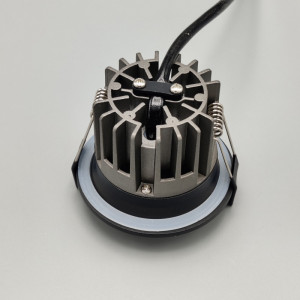 Встраиваемый светильник  SINGLE LED BLACK IP65
