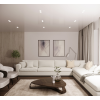 Встраиваемый светильник  гипс  QUASAR 55 DUO FLAT SN 034
