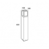 Ландшафтный уличный светильник BOX M E27