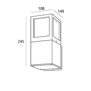 Настенный светильник BOX