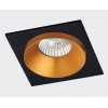 Светильник встраиваемый mod. SP SOLO gold + SP 01 black