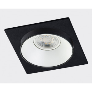 Светильник встраиваемый mod. SP SOLO white + SP 01 black + SP ring
