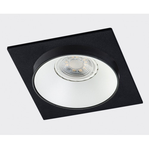 Светильник встраиваемый mod. SP SOLO white + SP 01 black + SP ring
