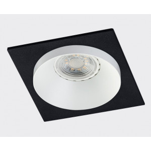 Светильник встраиваемый mod. SP SOLO white + SP 01 black