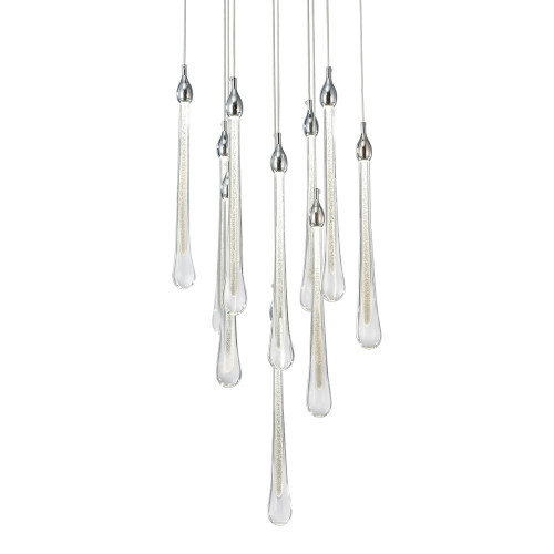 Подвесной светильник Delight Collection Teardrop 10 chrome