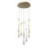 Подвесной светильник Delight Collection Teardrop 10 gold