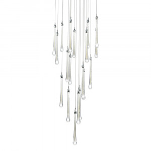 Подвесной светильник Delight Collection Teardrop 19 chrome