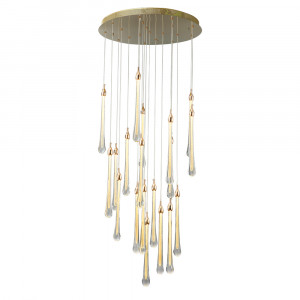 Подвесной светильник Delight Collection Teardrop 19 gold